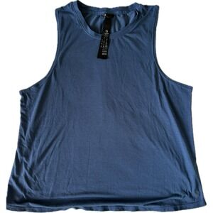 MPG Mondetta Performance Gear Tank Top Womens XL Sleeveless Blue‎ Athleisure